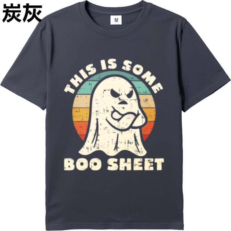 Atmungsaktives T-Shirt Reisen Für ihn Rundhals-T-Shirt Große Größe Das Ist Ein Geister-Design Retro Herren-T-Shirt Wesentliches T-Shirt