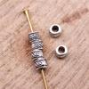 100Pcs Spacer Bead Charms Necklac Pendant Antique Silver Color 4X4X3mm
