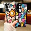 Cartoon Cute Cats Theme Plating Phone Case For Samsung Galaxy S24 S25 FE S26 Edge S23 Ultra S22 S21 Plus S20 Anti-Fall Airabag C