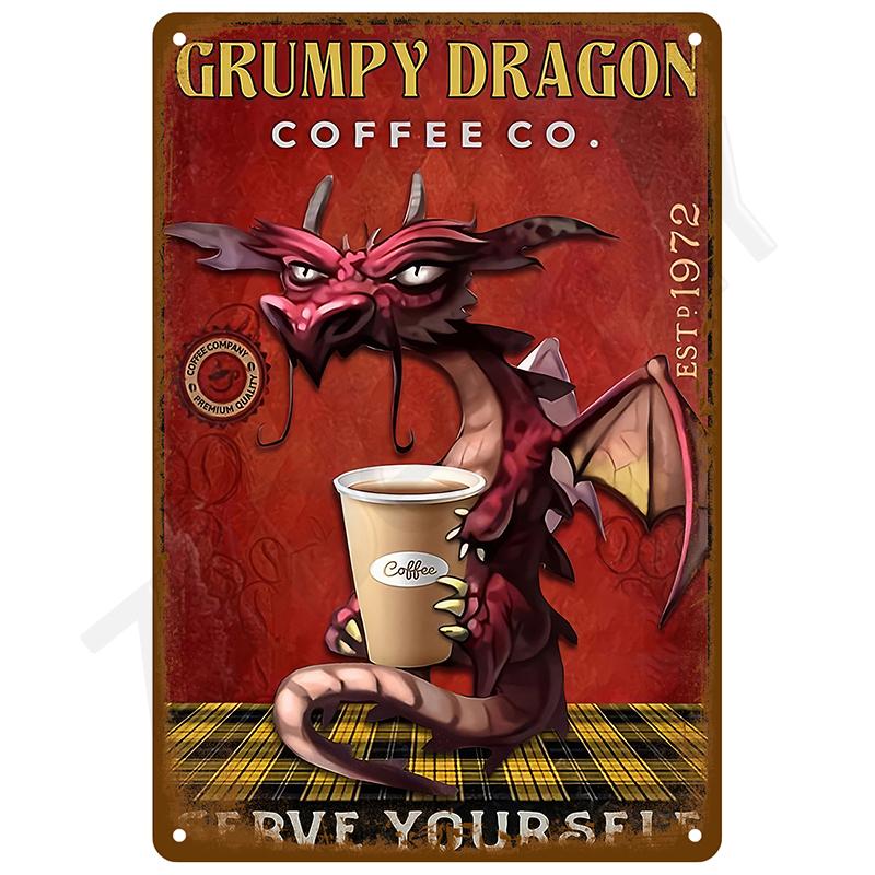 Retro Tin Sign Vintage Metal Signs Plates Posters House Interior Bathroom Wall Art Mural Aesthetic Room Home Decor Decorations