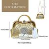 New Large Capacity Women's Handbag with Luxurious Diamond Inlay