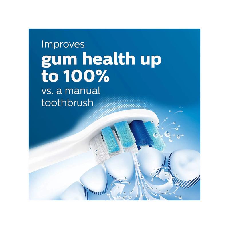 4pcs G2 Replacement Brush Heads Gum Care Deep Cleaning Toothbrush Heads Hx9034/65 For Philips