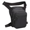 Zipper Multi-Function Fanny Pack PU Leather Travel Chest Bag Cycling Drop Leg Bag  Hiking