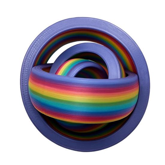 Fidget prsten pro dospělé a teenagery, rotující antistresový spinner pro soustředění