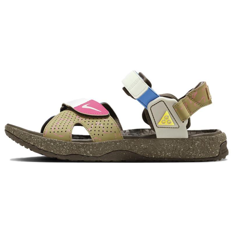 Nike Acg Deschutz 'Yellow Ironstone And Neutral Olive' Beach Sandals FJ7072-070