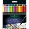 Fine Tip Marker - Faber-castell - Grip Finepen - Set of 30 - 0.4 Mm Tip - Washable On Fabrics