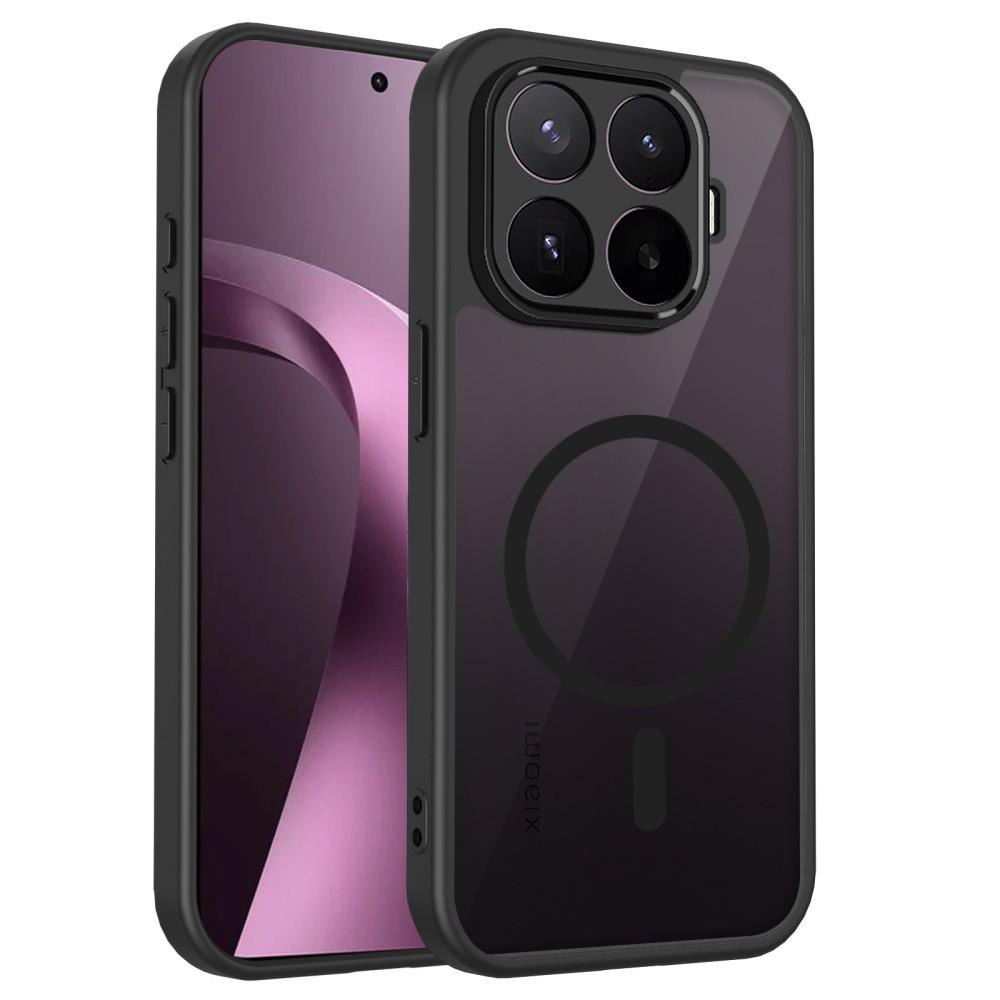 For XiaoMi Mi 17T Pro Skin Texture Scrub Phone Case Magnetic Wireless Charger Shell Protective Back Cover