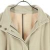 SNIDEL Stand Collar Poncho F White SWFC205023 Coat Women Used