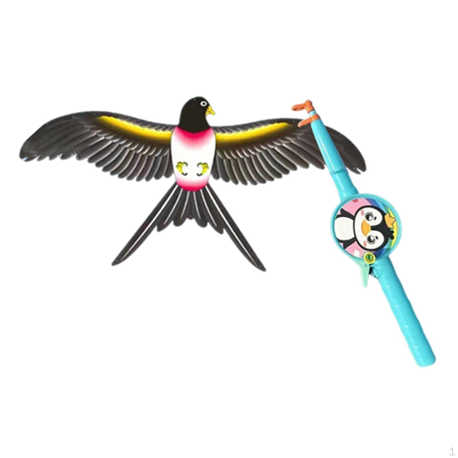 

Beach Kite Toy for Children Family Fun Sturdy Unique Outdoor Flying Park Backyard Garden Swallow