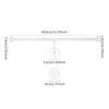 Home Organizer Towel Rack Transparent Toilet Paper Rack High-quality Jewelry Hanger