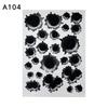 Bullet Holes Stickers Decals Car Fade Funny Lifelike Automotive Tattoo Hood Front Cover Decorations Accessories