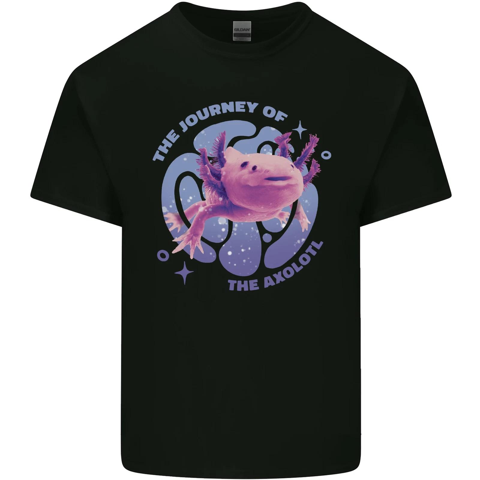 The Journey of the Axolotl Kids T-Shirt Childrens 4XL