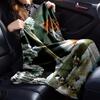 Cat Chickadees Winter Blanket Soft Throw Blanket For Home Bedroom Bed Sofa Travel Office Solid Christmas Blanket