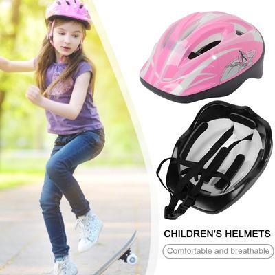 Children Balance Bike Helmets Roller Skatie Riding Bicycle Ultralight Safety Hat Anti Drop Cartoon For Cycling Helmets Equipment
