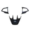 3Pcs Carbon Fiber Color Steering Wheel Cover Fit For Ford Focus ST RS 2015-2016