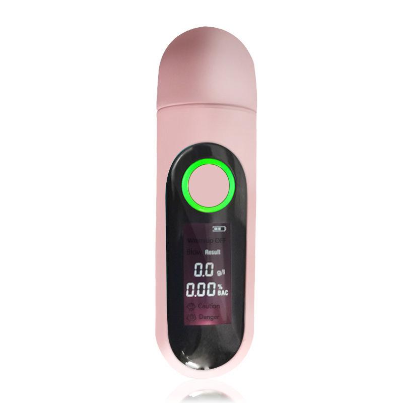 USB-Powered AT-008 Portable Breathalyzer Detector