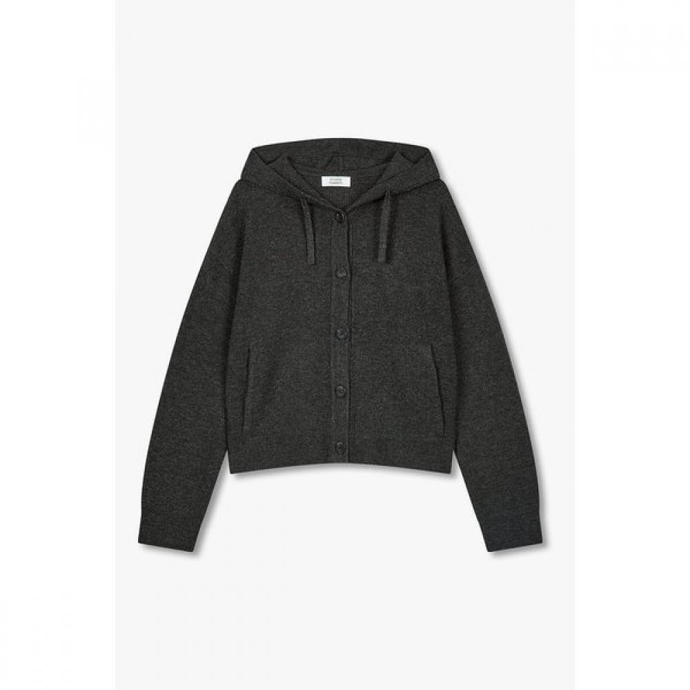 Studio Tomboy Button Up Hooded Cardigan 9176451983