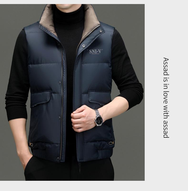 Men's Lightweight Down Vest: Versatile Casual Winter Gilet