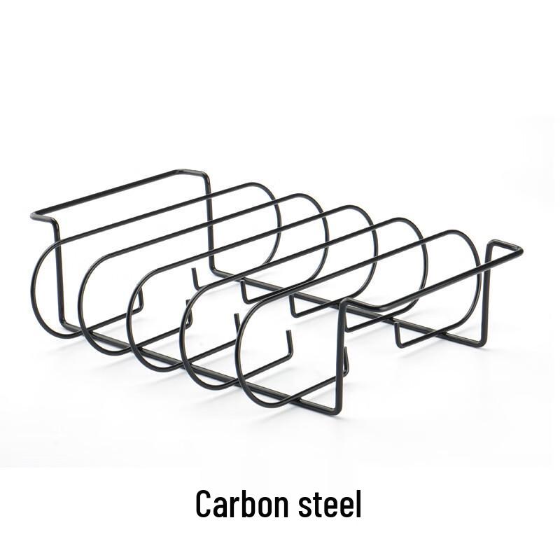 Wutuo Carbon Steel BBQ Steak & Rib Rack Set (2-Pack)