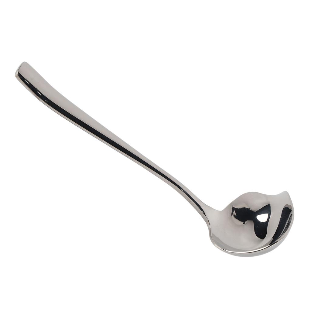 Stainless Steel Sauce Drizzle Spoon with Spout Sugar Spoon Cooking Utensil Tool