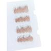Pure Hand-made Phototherapy Wear Armor Silver Moonlight Starry Sky Finished Product Reusable Nail Art Patch