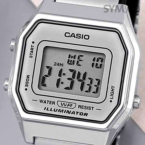 Часы Casio Small Classic Vintage Womens Free Buckle Watch 680 White + Пакет для обмена — фото 2