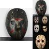 Halloweenowa Maska Freddy Vs Jason Unikalna Żywiczna Nakładka na Twarz na Straszne Imprezy Kostiumowe