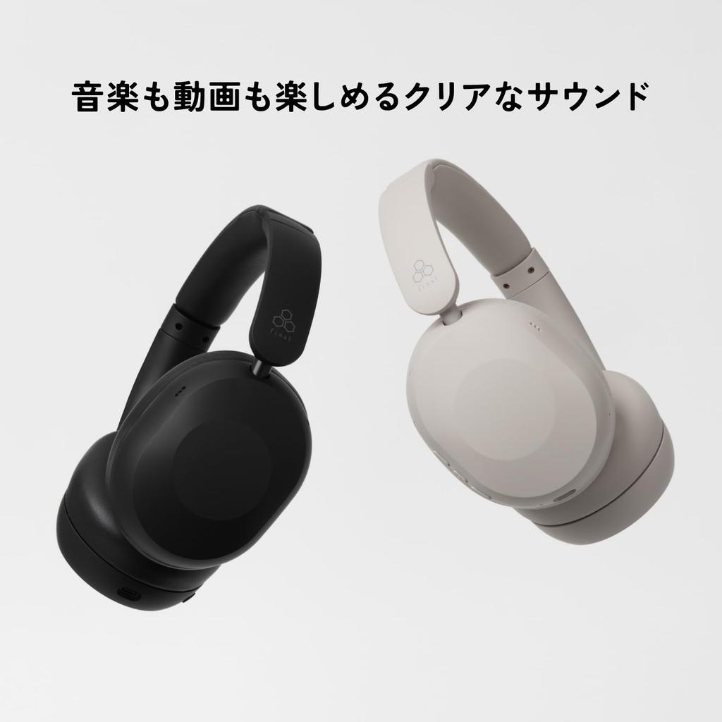Casque sans fil Gold final UX1000 Hybride à réduction de bruit active avec son ambiant, Multipoint, Jusqu'à 70 heures, Finition mate [Prix VGP2026] Passthrough,
