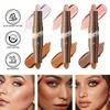 Dvouhlavý rozjasňovač konturovací tyčinka Korektor tyčinka Nose Shadow Shadow Natural 3D Contour Cream Highlighting Stick