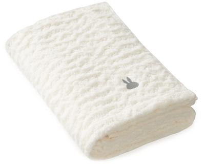 Imabari Towel Bath Towel Cool Miffy Fluffy Ivory
