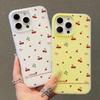 New Red Cherry Case for Apple iPhone 13Pro, 14, 15Pro, 16 & 17 - High-end Girly Niche Design