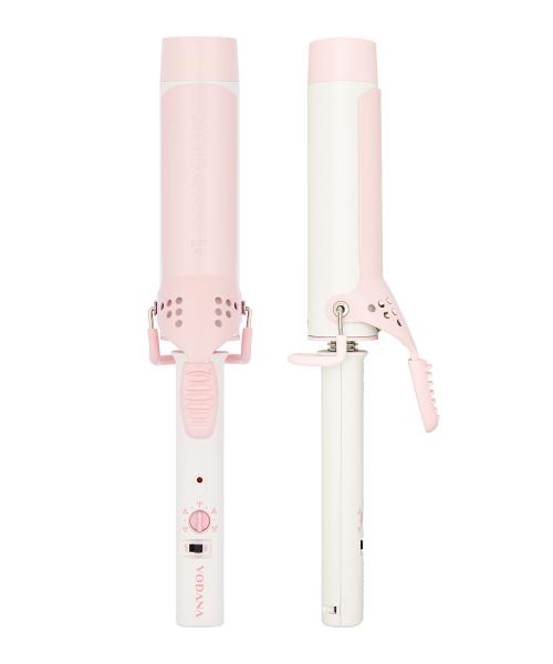Glam Wave 36mm Curling Iron Strawberry Cream