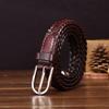New Fashion Light Luxury Hand-Woven Belt Women'S Genuine Leather Pure Cowhide Woven Belt Women'S Personalized Trend Belt
