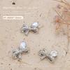 3Pcs Diy Nail Art Decoration 3D Bow-Knot Nail Art Charm  Nail Drill For Manicure Design Accessory