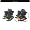 Resins Rocking Chair Frogs Teas Pet With Exquisites Craftsmanship Temperature Sensitive Color Changing For Home Decors