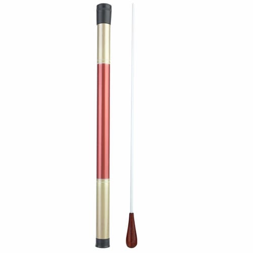 

Professionally Balanced and Durable Wooden Conductor Baton with Storage Bag for Orchestra and Music Education