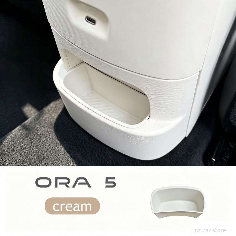 Für GWM ORA 5 2026 Rücksitz Silikon Organizer Mülleimer Schutz Innenzubehör