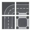 1pc City Road Street Baseplate Block Construction Classical Assembly Building Blocks Christmas Toys For Children Kids