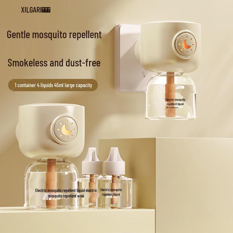 

Набор электрического репеллента от комаров (жидкость и устройство) 1 Device + 4 Liquid Refills