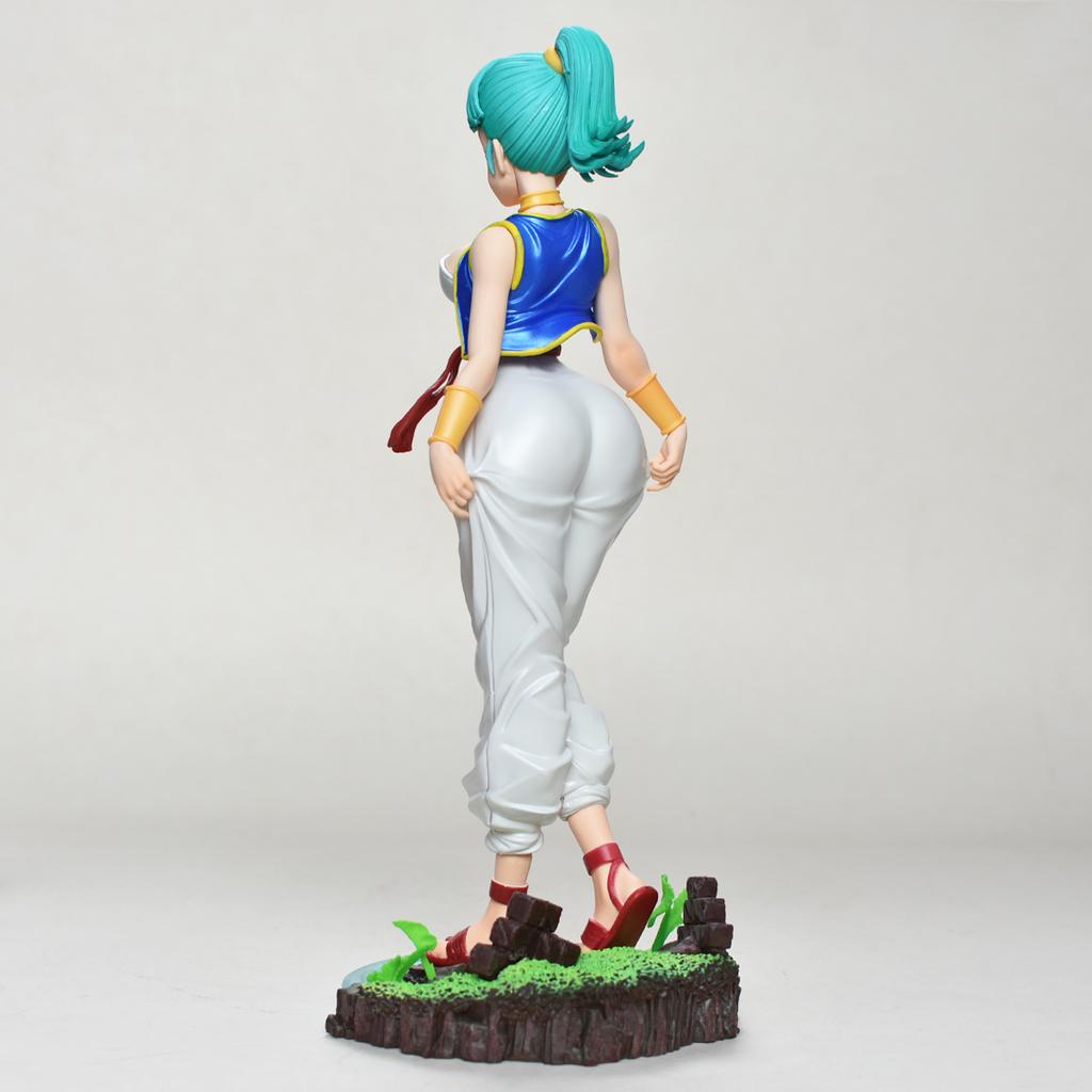 11.02in/28cm Anime Dragon Ball Z Figure Bulma Anime Figures  PVC Action Figures Collection Model Toys For Christmas Gifts