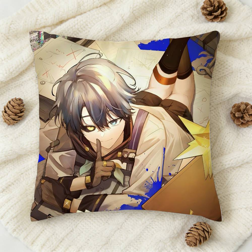 R-Reverse 1999 Game Double-Sided Printed Square Decorative Cushion Cover For Sofa Living Room Home Decor