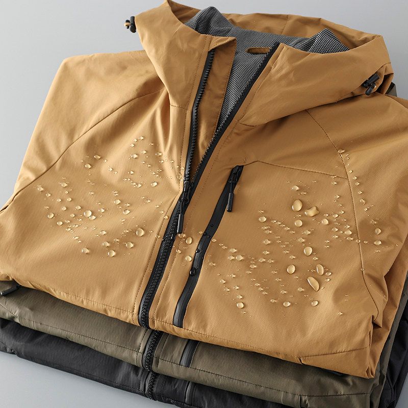 Outdoor Soft Shell Niaojia Outdoor Jacket Coat Men's Spring and Autumn Fashion Brand American Workwear Jacket Export Men's Three-Proof Trench Coat