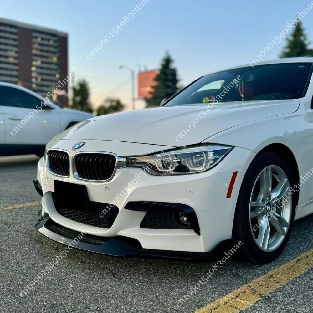 For BMW 3 Series F30 F31 M-Sport 330i 328i 340i 316d 325d 330d 2012-2018 Front Bumper Diffuser Splitter Spoiler Car Body Kits