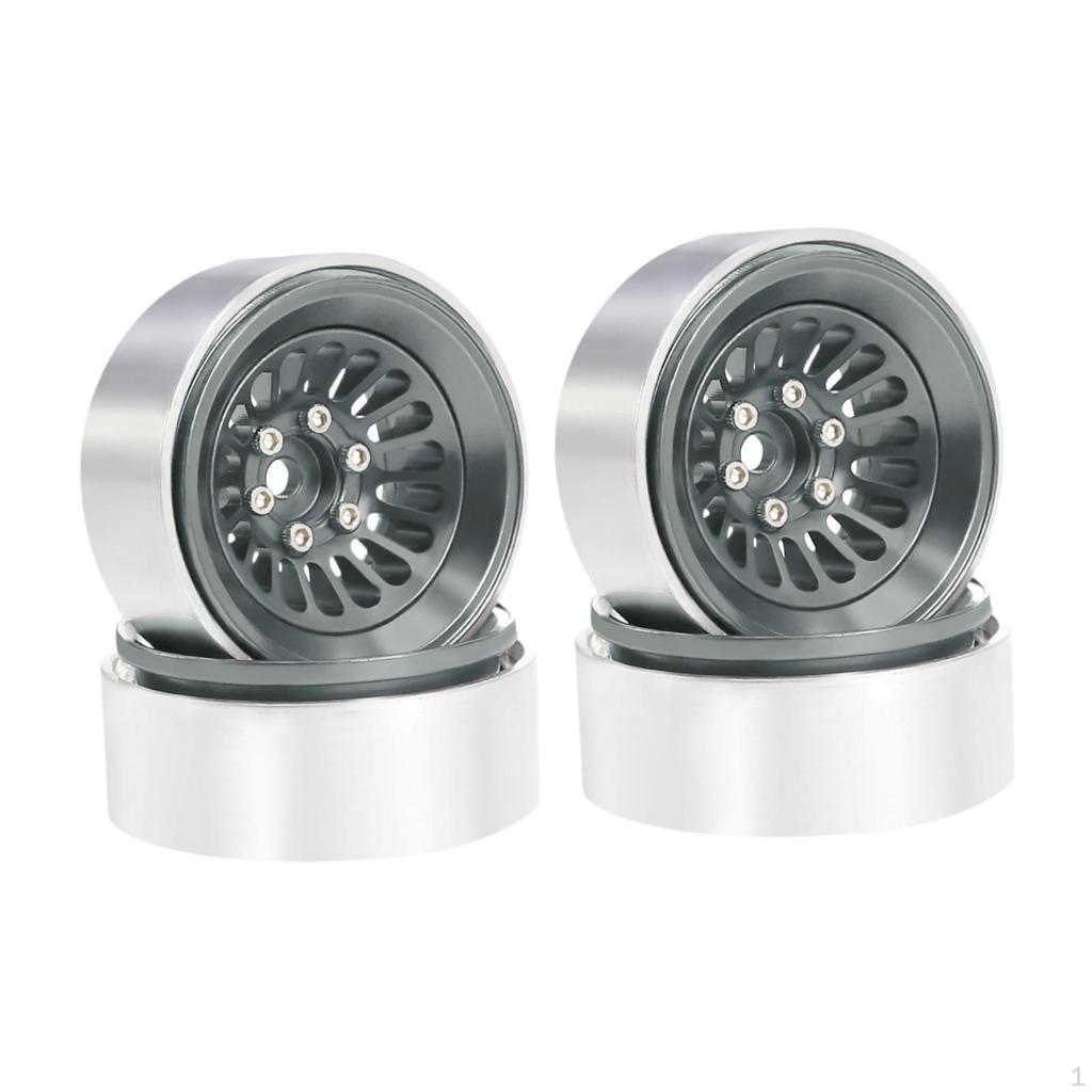 4 1.3 Inch Rims Replacing The Original High Performance Tires And Wheels for SCX24 1/18 1/24 RC