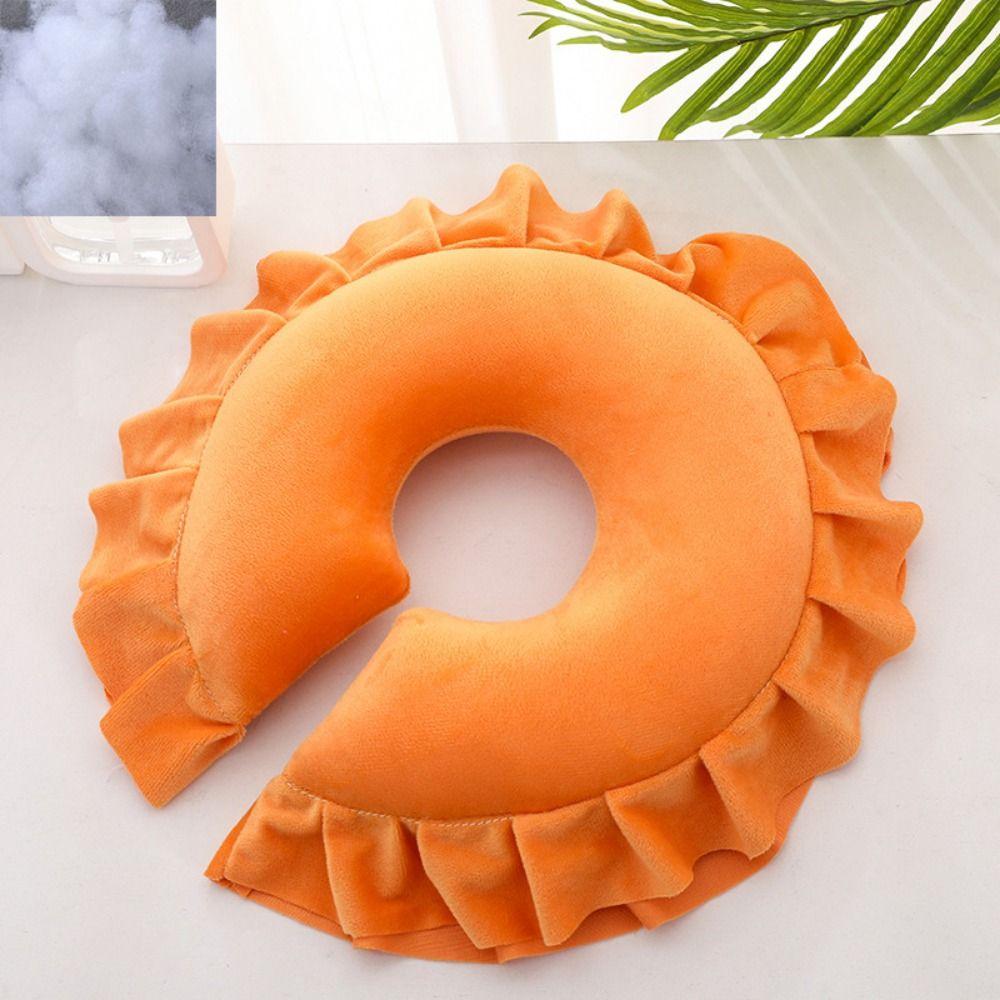 Comfortable Face Pillow Facial Support Hole Design U-Shaped Neck Cushion Lightweight Soft Face Cradle Pillow Spa Massage