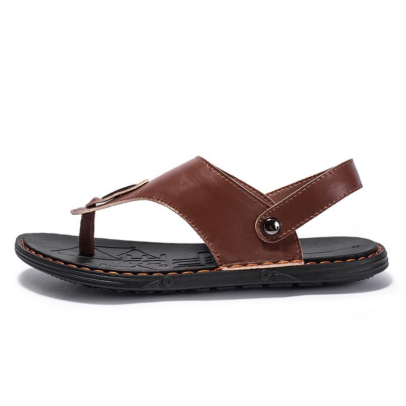 Fashion Summer Men Slippers Beach Flip Flops Shoes Outdoor Male Slippers Fashion Flat Shoes Non-slip Indoor Slides Sandalias