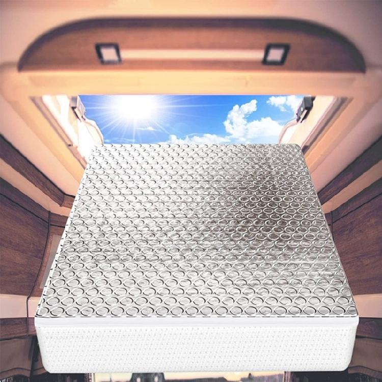 Dachfensterisolierung für Wohnwagen, Tür- und Fensterabdeckung, reflektierende Fensterabdeckung aus Aluminiumfolie