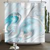 Marble Bathroom Curtain Abstract Modern Luxury Shower Curtain Waterproof Fabric Shower Curtain Bath Curtains With Hooks180x200