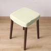 Color Stretch Polyester Toilet Stool Cover Wrinkle Washable Dustproof Bar