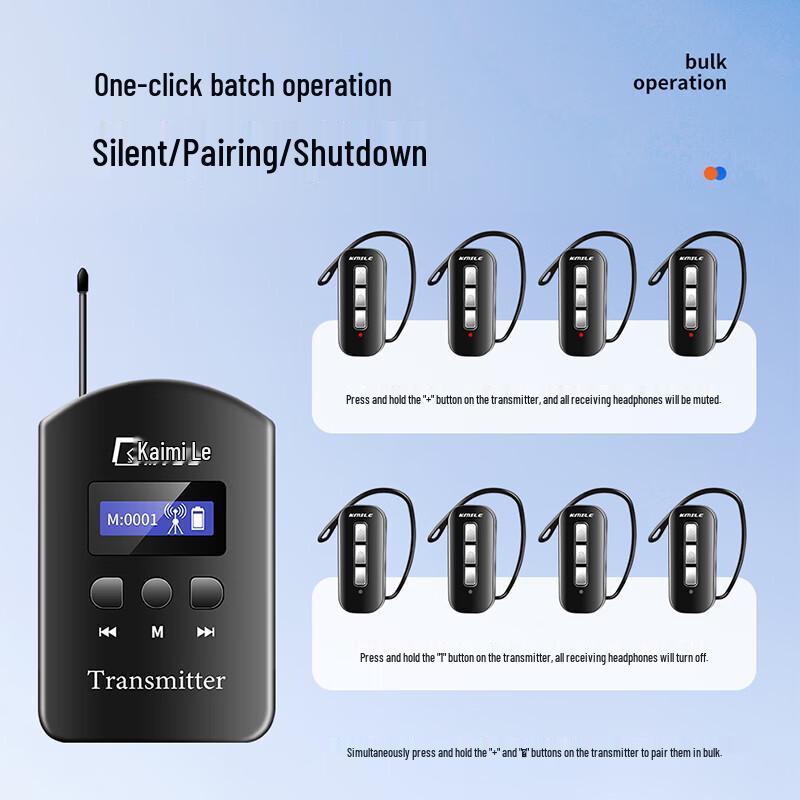 KAIMILE K6S Wireless Tour Guide System (CN Version)